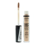 NYX Can't Stop Won't Stop 24H Concealer 3.5ml - Soft Beige