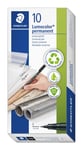 STAEDTLER 313-9 Lumocolor Permanent Pen, Superfine Line Width, 0.4mm (US IMPORT)