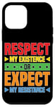 Coque pour iPhone 12 mini Respect My Existence Or Expect My Resistance | -----