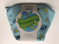 Simple Skin Hydration Kit Gift Set Micellar Wipes Mask Water