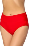 Merry Style Bas de Bikini pour Femmes pour Plage et Piscine, Mode de Bain Estivale Femme Caleçon Culotte Bas Maillot de Bain MSVR5 (Rouge (4186), FR 40 = DE 38)