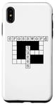 iPhone XS Max Crossword Queen Mind Puzzles Challenge Game Case