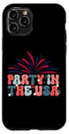 iPhone 11 Pro Party In The USA Patriotic Fun Design Case