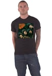 The Beatles T Shirt Rubber Soul Album Cover Official Unisex Black S Black