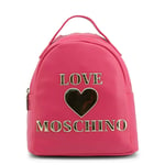 Love Moschino Backpack pink Heart Logo Top handle bag Brand New Authentic