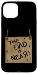 Coque pour iPhone 15 Plus Signe de costume de zombie The End Is Near