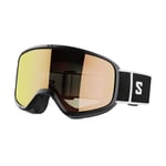 Salomon Aksium 20 Photochromic Unisex Goggles Ski Snowboarding Ski Snowboarding, Great fit and comfort, Durability, and Automatically optimized vision, Black, One Size