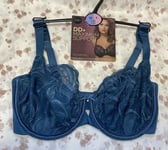 NEW! M&S Marks & Spencer 30F light petrol non-padded Maximum Support bra