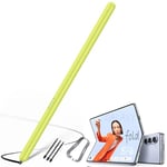 BAILI Galaxy S Pen Fold Edition pour Galaxy Z Fold 6 Slim S-Pen/Galaxy Z Fold 5 SPens, Remplacement S Pen pour Z Fold4/Fold3 Stylet + 3 Pointes/Pointes, Stylet à Niveau de Pression 4096-Vert