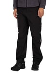 Dare 2b Surpantalon Technique de Protection Adriot imperméable, Respirant et Résistant avec Coutures Cousues-collées et Zip latéral 3/4 Overtrousers Homme Black FR: M (Taille Fabricant: M)