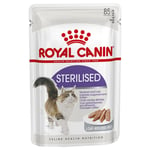 Ekonomipack: Royal Canin våtfoder 48 x 85 g - Sterilised Loaf i mousse