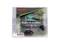 Selek Cd/Dvd Etui. Transparent