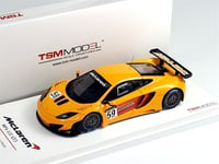 TSM MODEL, MCLAREN MP4-12C GT3 Présentation 2011 Orange, échelle 1/43, TSM114358