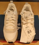 Reebok CL Suede Leather Hexalite Unisex Running Trainers White UK 4.5 EU 36.5