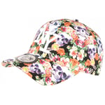 Casquette Enfant Tête de Mort Fleurs Oranges NY Skull Baseball de 7 a 11 ans-Ta