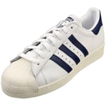 adidas Superstar 82 Mens Classic Trainers in White Blue - 9.5 UK