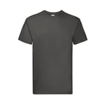 Fruit of the loom Super Premium Tee - T-shirt - Light Graphite - XL