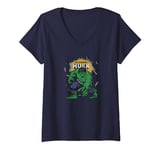 Marvel Hulk Pose Smash V-Neck T-Shirt