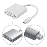 Mini DisplayPort til DVI-D Single Link adapter / Full HD i 60Hz / hvit / 0.1m