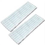 2PCS Microfiber Mop Heads Replacement for  System Mop Leifheit4631