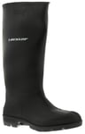 Dunlop Welly Mens Wellies Wellington Black - Size UK 8