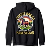 Hanoverian Horse Riding Hanoverian Zip Hoodie