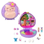 Polly Pocket-Café du Hérisson-Coffret et figurines, jouet de voyage HRD37