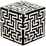 Maze Cube pussel svart/vit 5 cm - V-CUBE - Rubiks kub - Blandat - Från 6 år