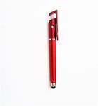 Stylet Stylo Support pour SONY Xperia XZ Premium Smartphone 3 en 1 Bille Tablette Ecrire Universel (ROUGE)