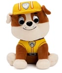 Official GUND PAW Patrol Soft Dog Themed Cuddly Plush Toy Rubble 6-Inch Soft Play Toy For Boys and Girls Aged 12 Months and Above