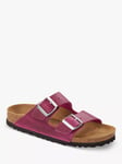 Birkenstock Arizona Narrow Fit Oiled Leather Sandals, Festive Fuchsia