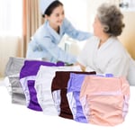 Absorbent Breathable Adult Cloth Diaper Washable Incontinence Nappy Pa LSO