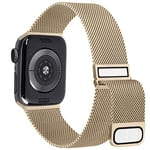 YLK Métal Bracelets Compatible avec Apple Watch 41mm 42mm 38mm 40mm 44mm 45mm 46mm 49mm Femme, Acier Inoxydable en Métal Compatible pour iWatch Series 10 9 8 7 6 5 4 3 2 SE/SE2/Ultra/Ultra 2