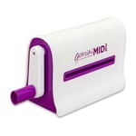 Gemini Midi Manual Die Cutting & Embossing Machine for Scrapbooking, Card Making and Crafting-6" x 9" Opening Plate Size, White, Taille Unique