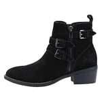 Hush Puppies Femme Jenna Bottine, Noir, 39 EU