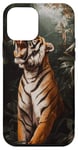 Coque pour iPhone 12 mini Tigre Animal Majestic Roaring Wildlife Roar