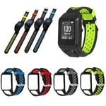 Silicone WristBand Dual Color Strap For OMTOM Runner 2 3 Adventurer Spark Music