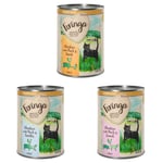 6 x 400 g Feringa Country Style -kissanruokaa kokeiluhintaan! - lajitelma 2: ankka, lammas, seiti