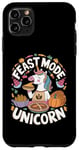 Coque pour iPhone 11 Pro Max Thanksgiving Unicorn Feast Mode Licorne Thanksgiving Party