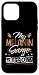 Coque pour iPhone 12 mini Melanin Game Black Queen Afro Women Black History Month Girl