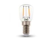 LED Retro lampa E14, 2W, 180 Lumen, filament, ST26