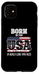 iPhone 11 Born In The Usa A Really Long Time Ago Birthday USA Flag Case