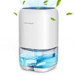 Dehumidifier 1000ml, Dehumidifiers for Home, Auto Off&Coloured LED Light,