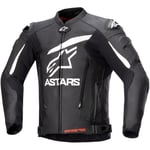 Mc-Jacka läder alpinestars - Mc jacka gp r v4 svart vit 52