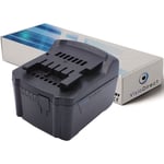 Batterie pour Metabo SSD 14.4 LT/LTX 6.02125.85 SSW 14.4 LTX 3000mAh 14.4V -VISIODIRECT-