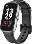 Montre Connectée Femme Homme,1.47 Pouces Trackers D'activité 100+ Modes De Sport,Montre Podometre Moniteur De Sommeil Etanche Ip68 Montre,Compatible Avec Iphone Et Android,Noir