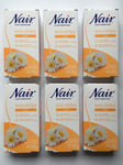 Nair Waxing Facial and Hair Removal with Camomile Extract, Upper Lip, Pack of...