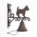 Cloche pour chien de jardin Capuche Noire - 22x19x10cm - Signes Grimalt