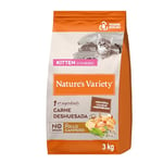 Nature's Variety No Grain - Croquettes pour Chaton/Kitten Stérilisé - Poulet - 3kg