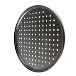 UK (26CM)Perforated Pizza Pan Non Stick Baking Easy Unmolding Firm Bottom Vented